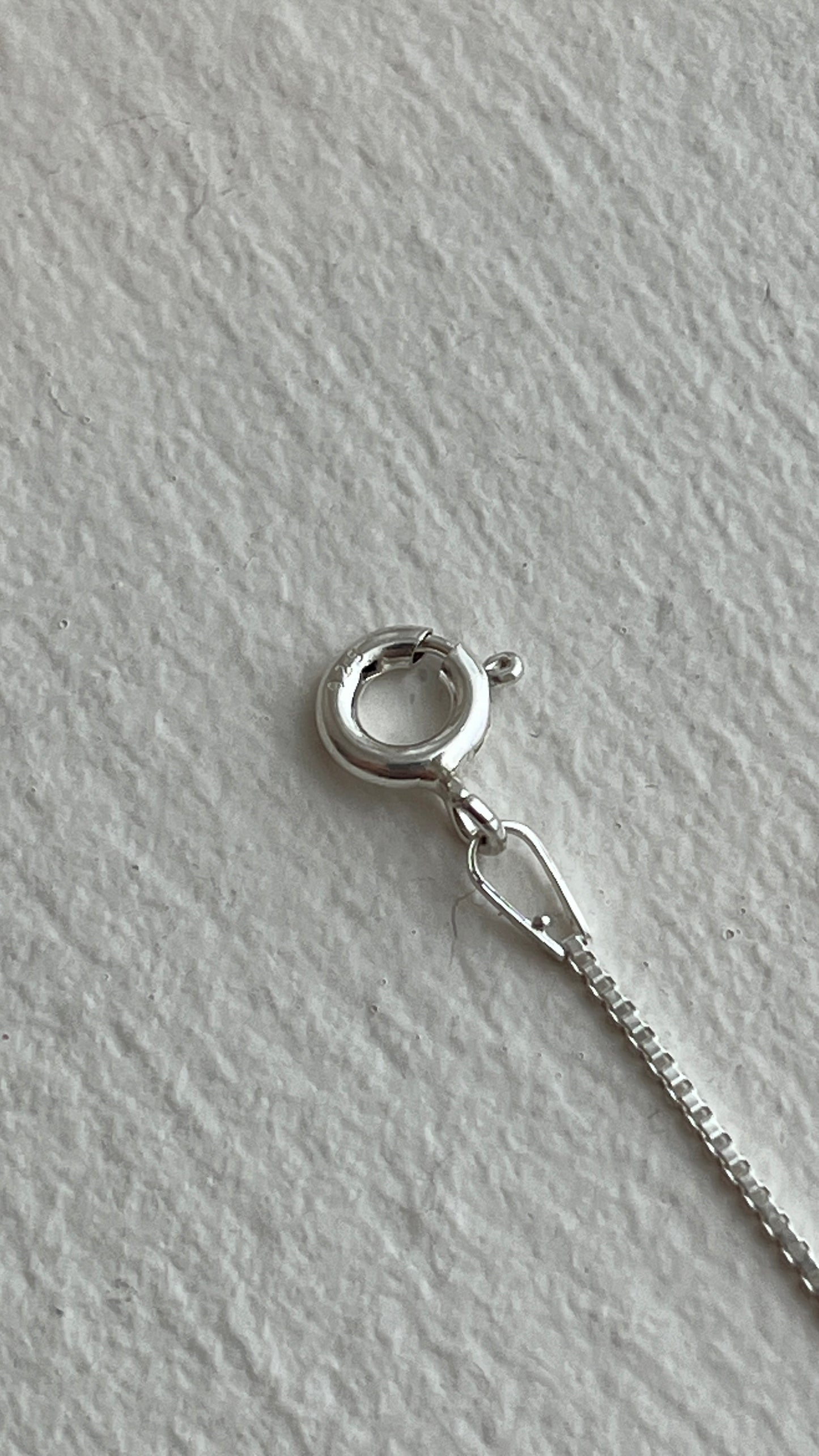 45cm Square Shaped Chain - 925 Silver