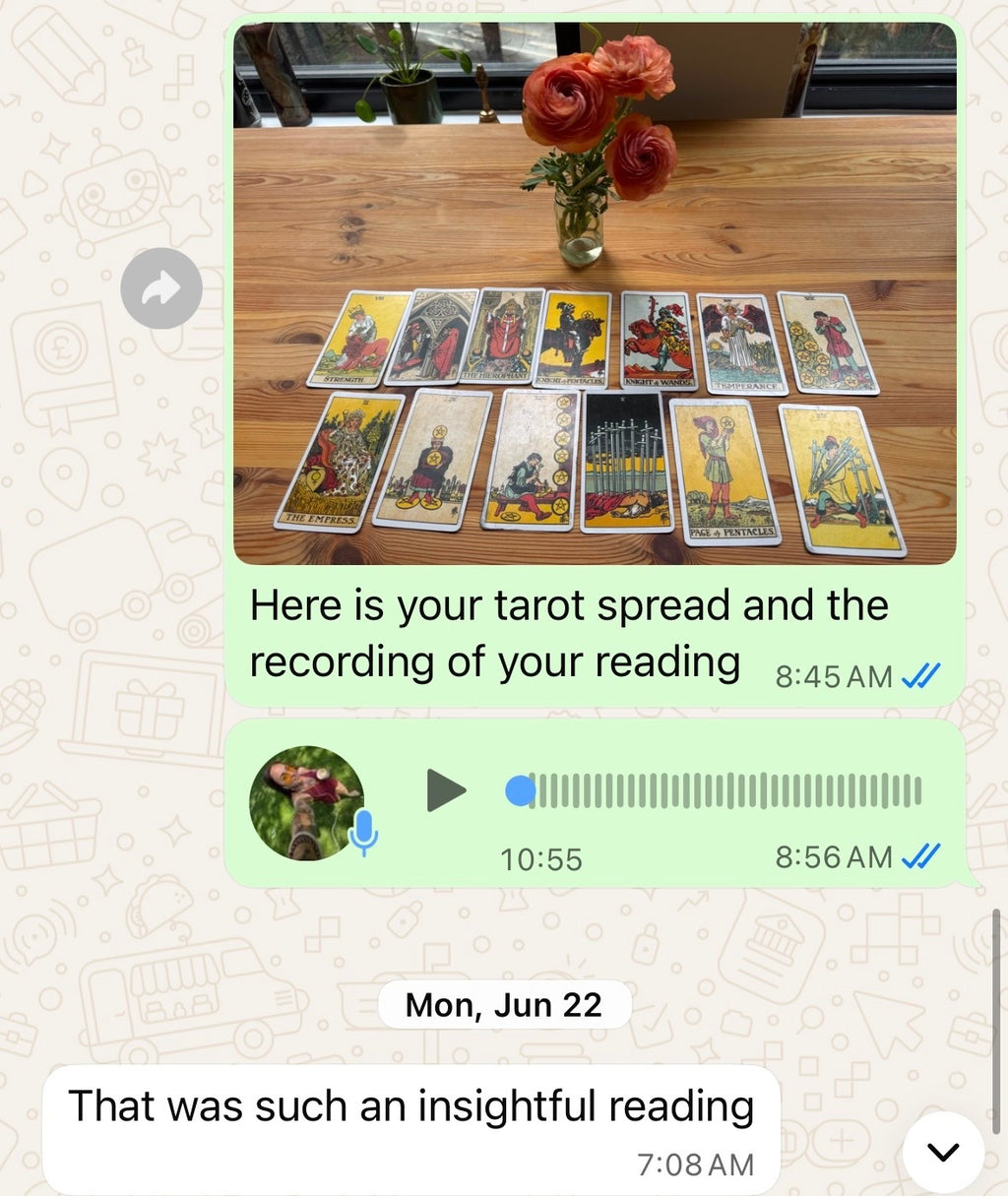Email Tarot Reading