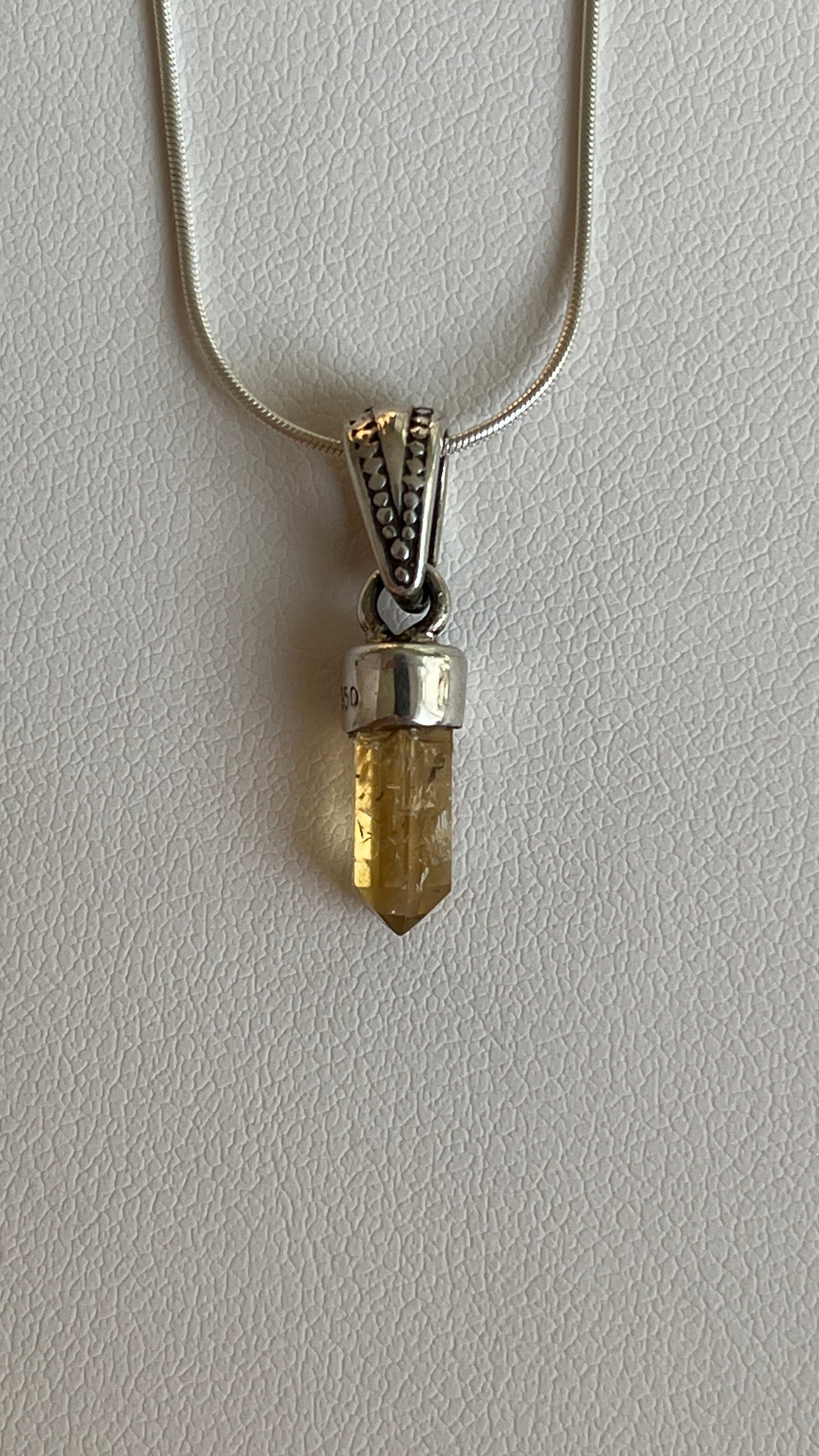 Small Crystal Pendants - Multiple Colours