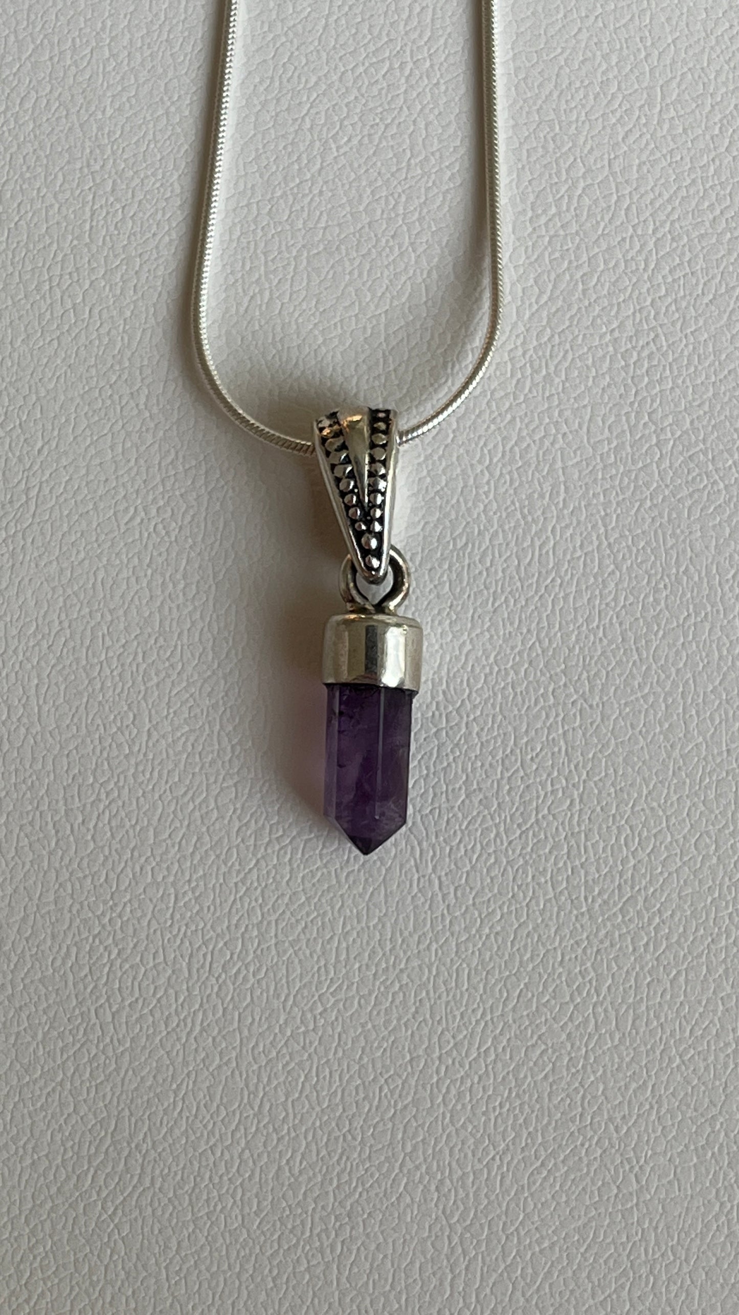 Small Crystal Pendants - Multiple Colours