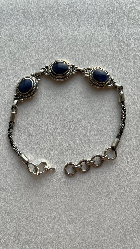 Adjustable Sodalite Bracelet